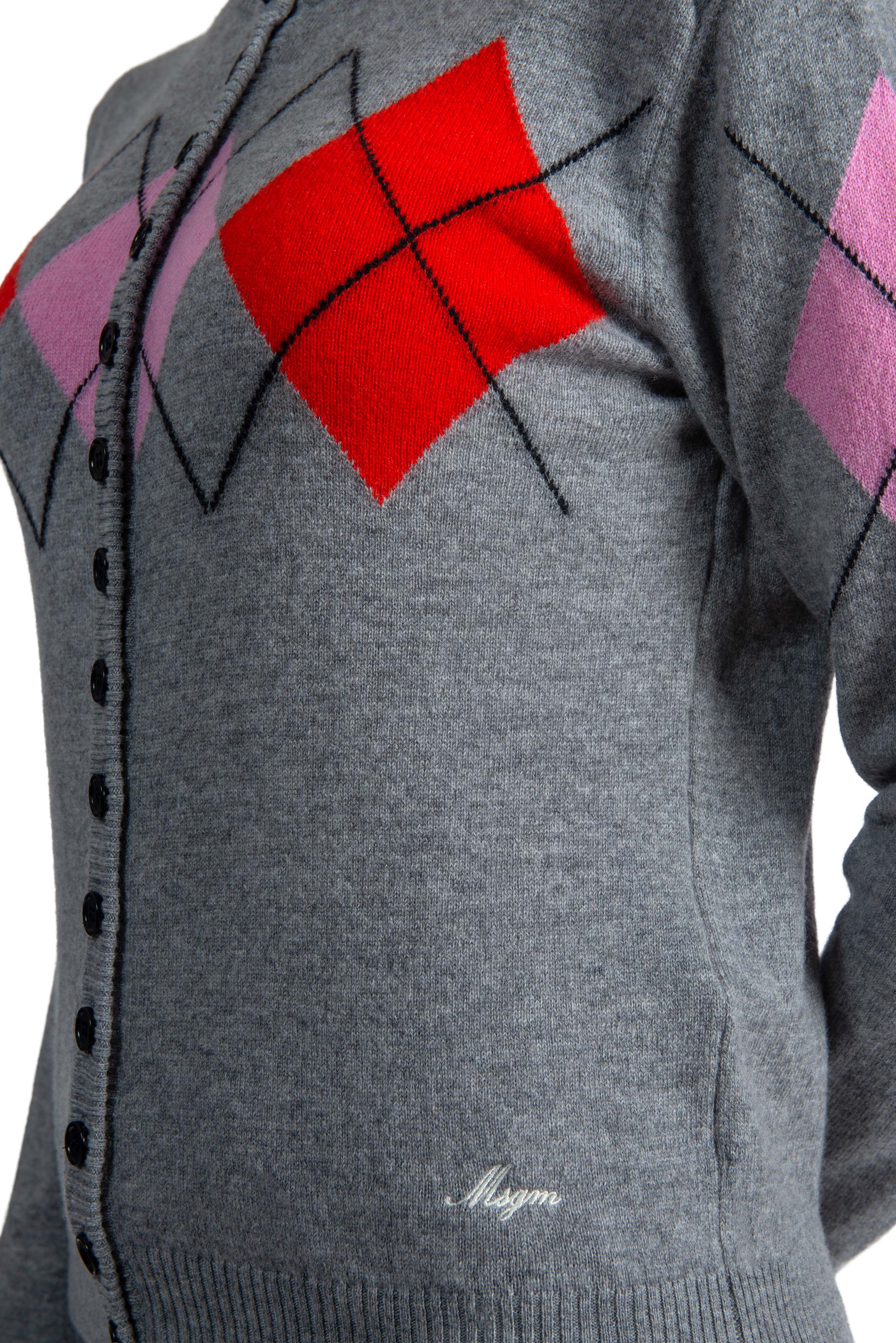 Cardigan rombi 4141MDM203 GREY MSGM 