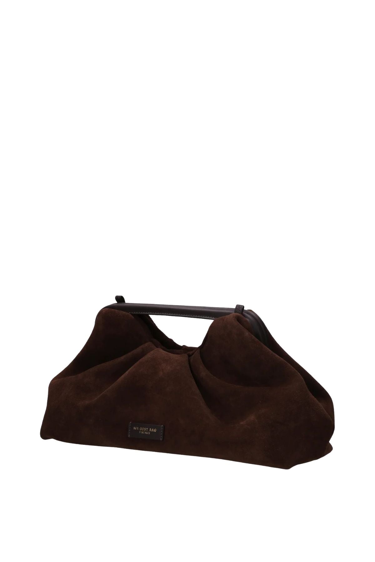 Borsa Janine camoscio testa di moro JANINE 3026L DARK BROWN MY BEST BAG 