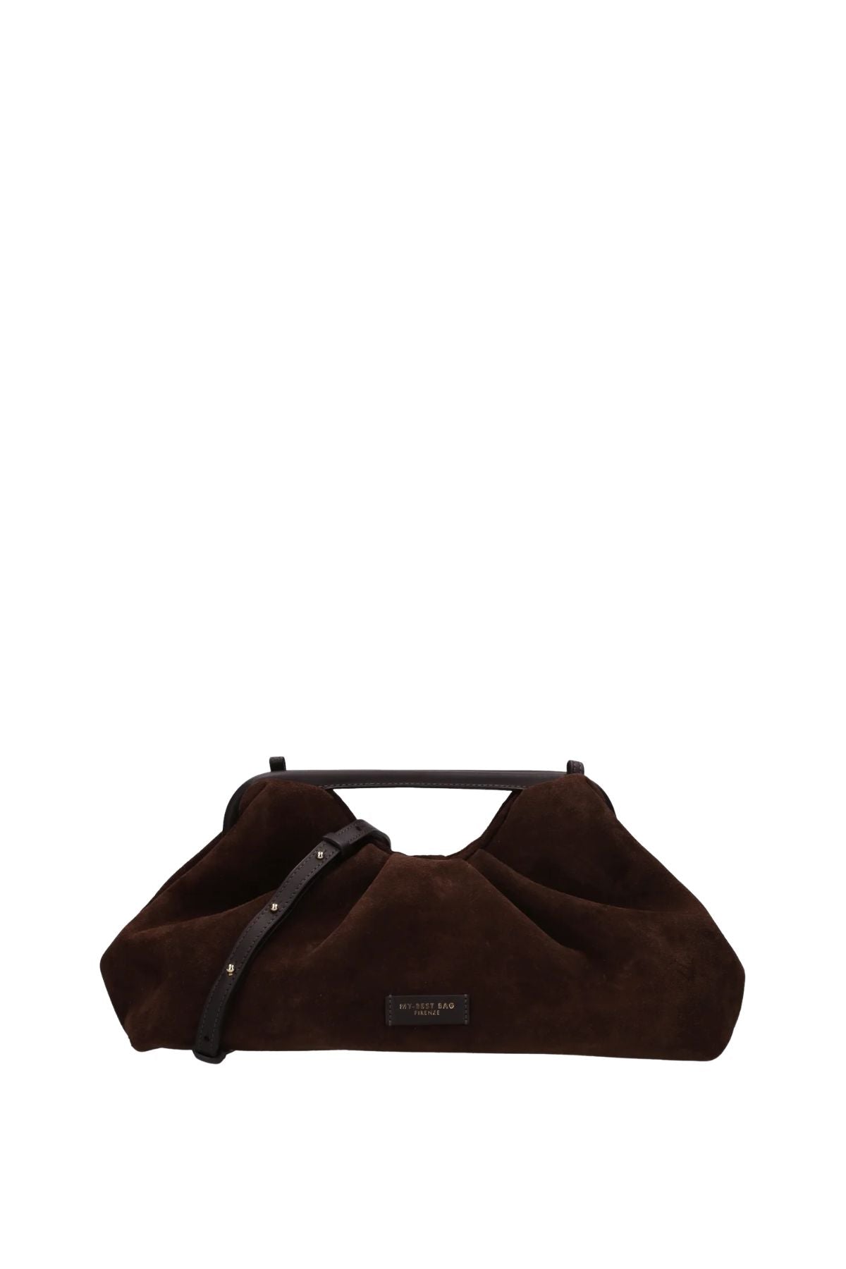 Borsa Janine camoscio testa di moro JANINE 3026L DARK BROWN MY BEST BAG 