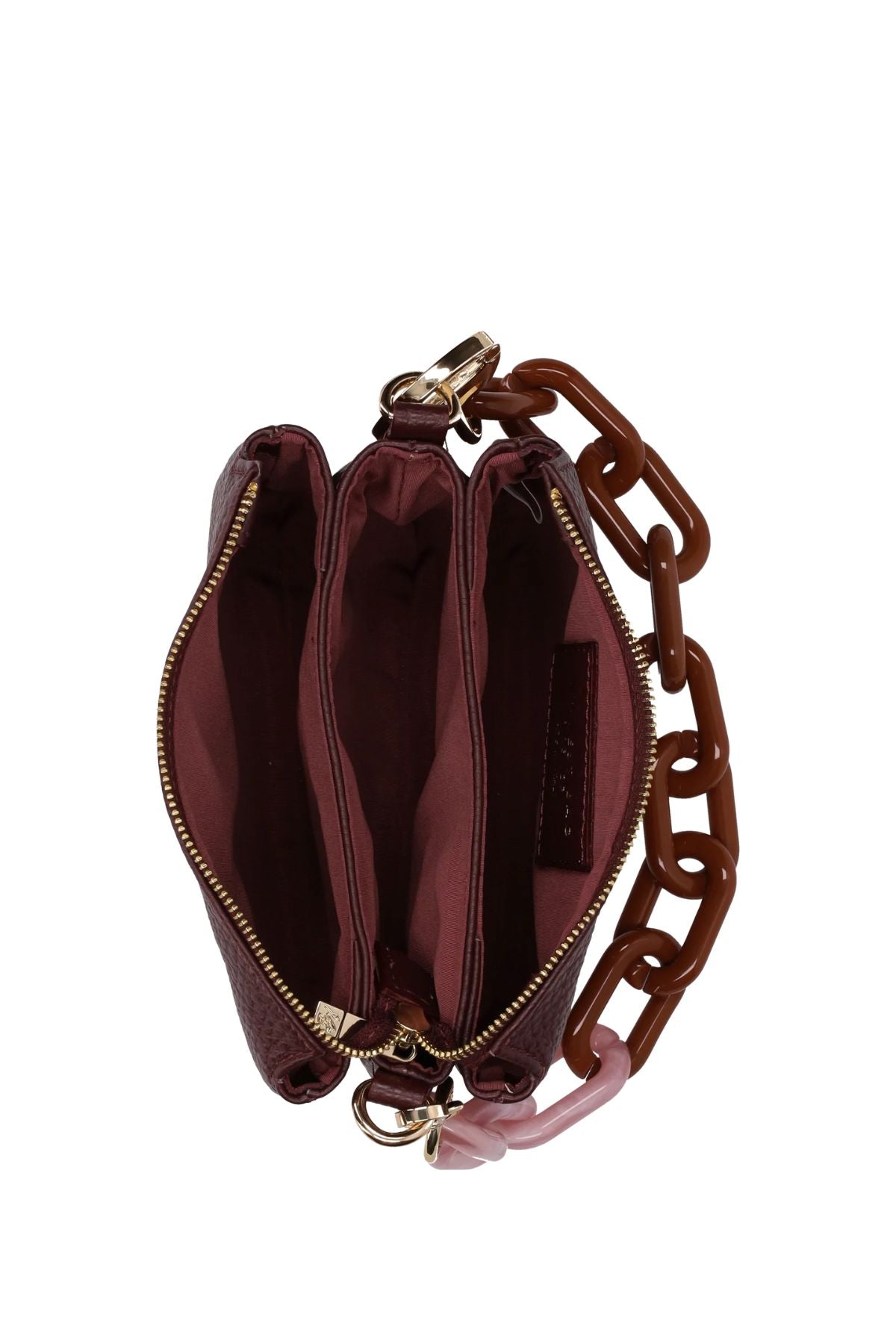 Borsa Reflex in pelle bordeaux REFLEX 3029 BORDEAUX MY BEST BAG 