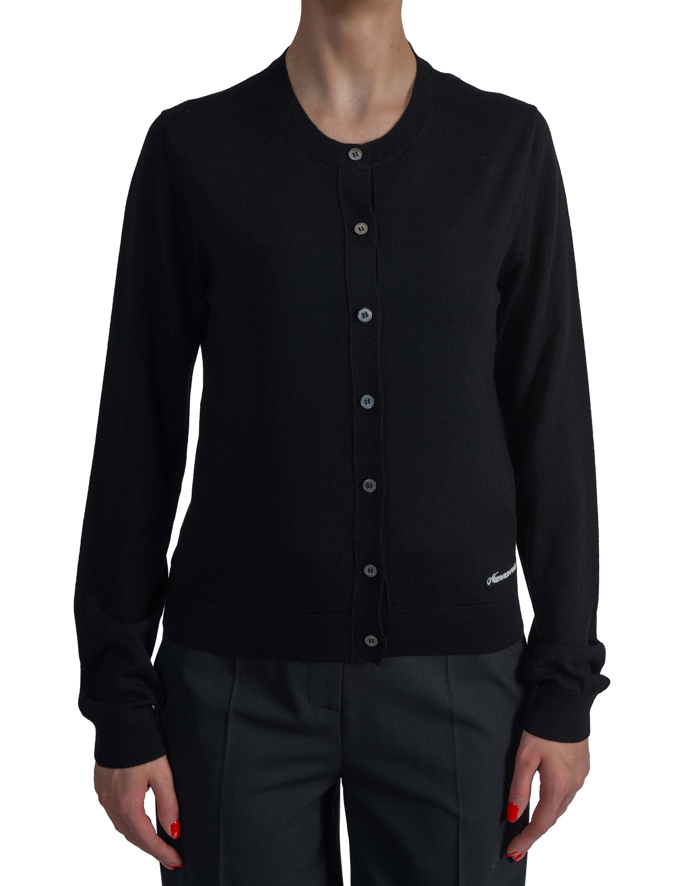 Cardigan nero A031 BLACK N° 21 