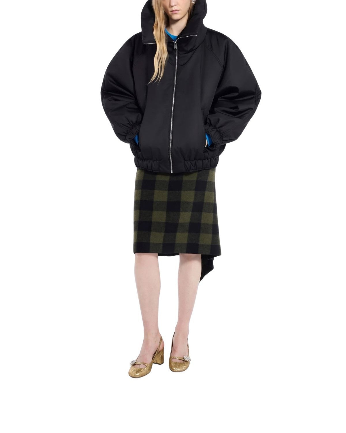 Bomber nero O021 5246 BLACK N° 21 