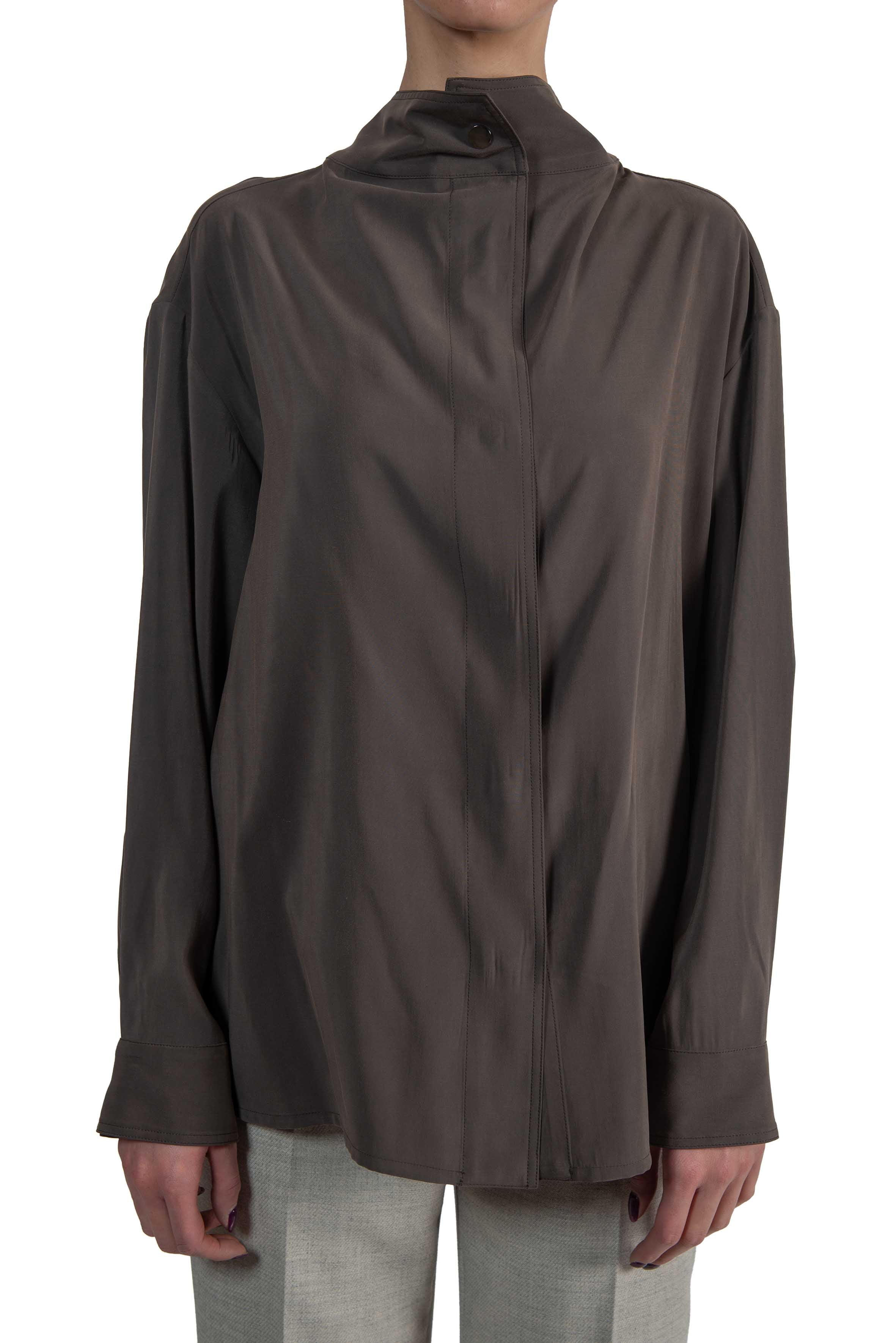 Camicia collo montato CAM03 CLAY RAME 
