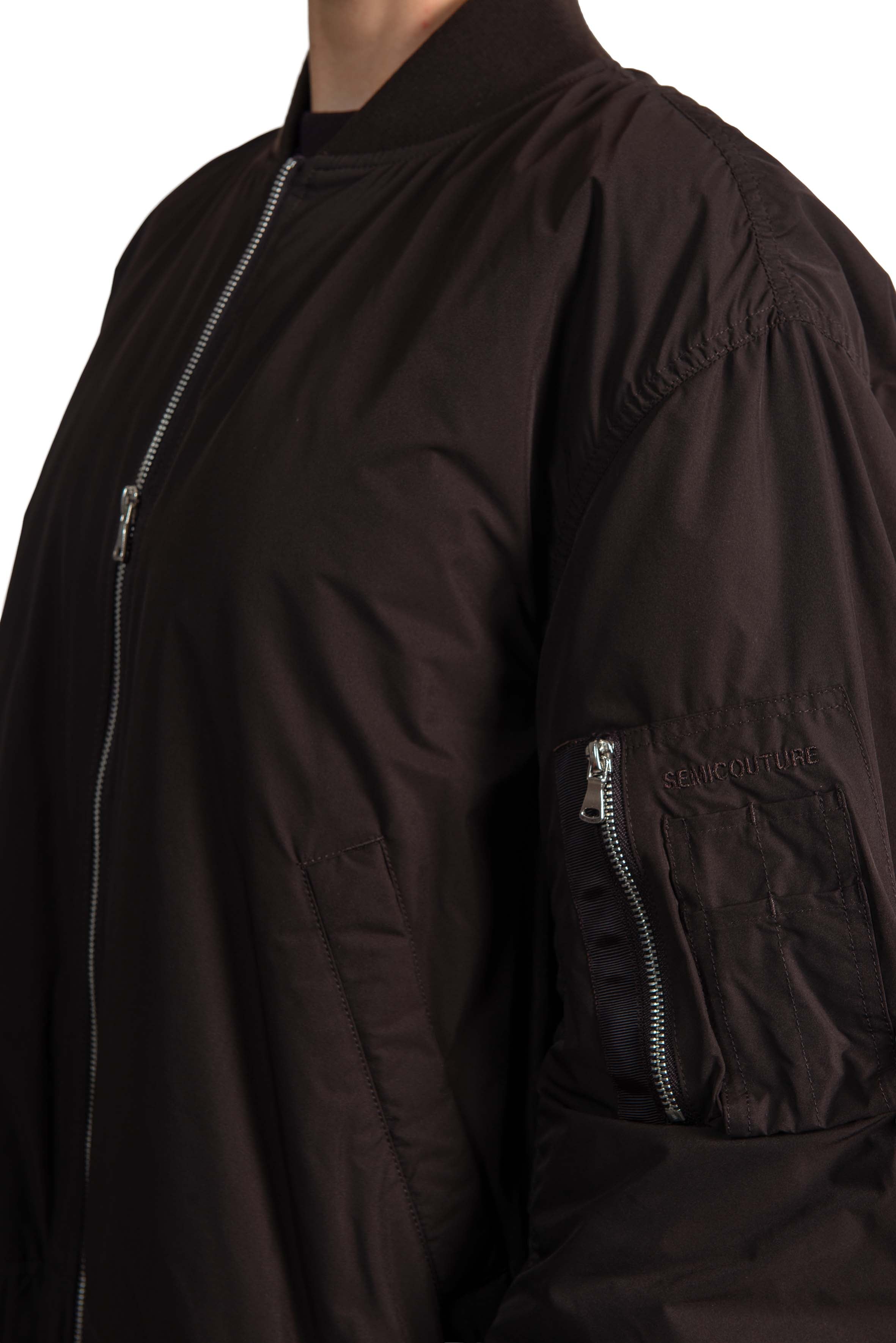 Bomber marrone Ada ADA MOKA SEMICOUTURE 