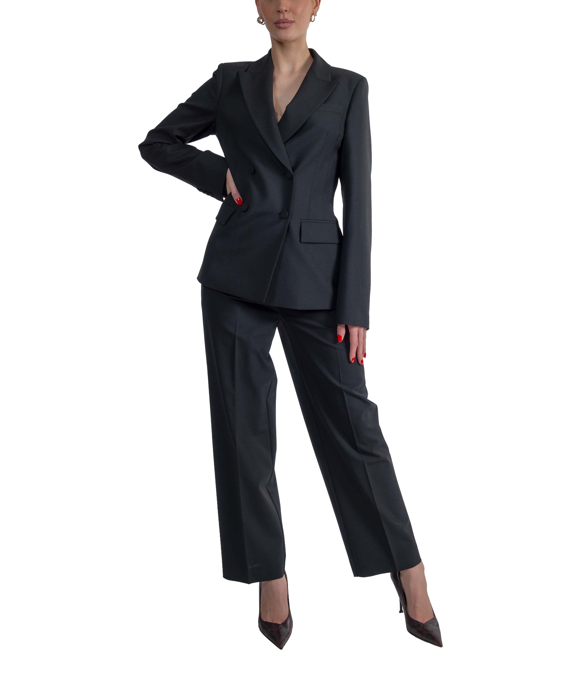 Giacca Alicia nera ALICIA Y6WI11 NERO SEMICOUTURE 