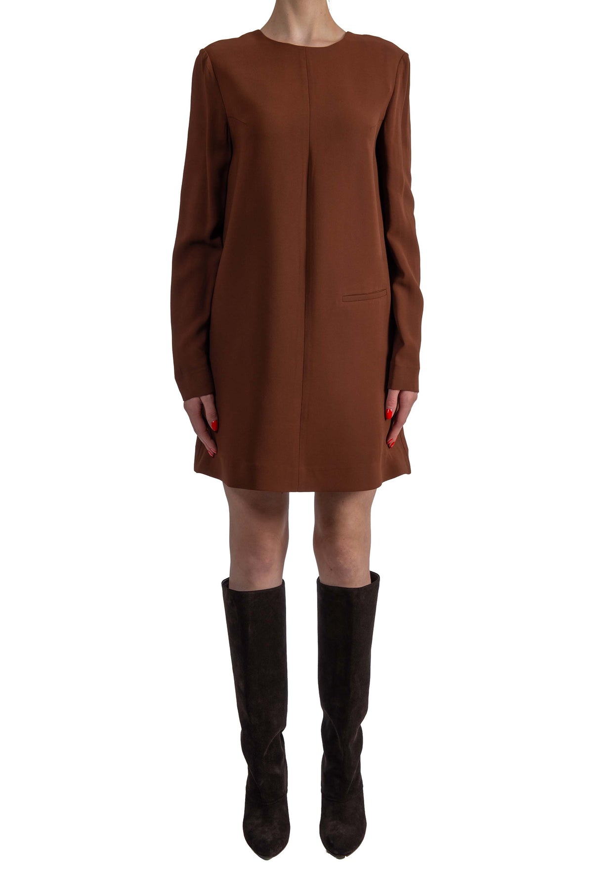 Abito Celeste corto coccio CELESTE CANYON SEMICOUTURE 