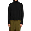 Maglia collo alto nero Dalia