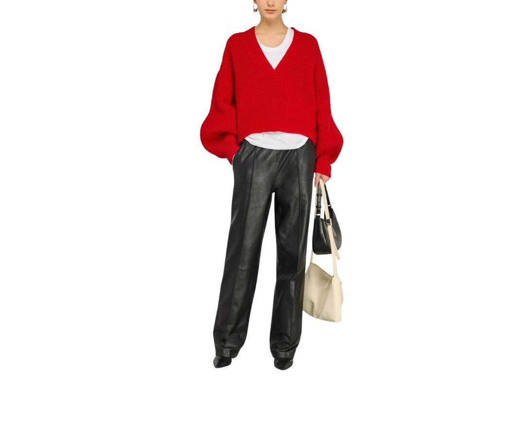 Maglia rossa Ginnie GINNIE ROSSO SEMICOUTURE 
