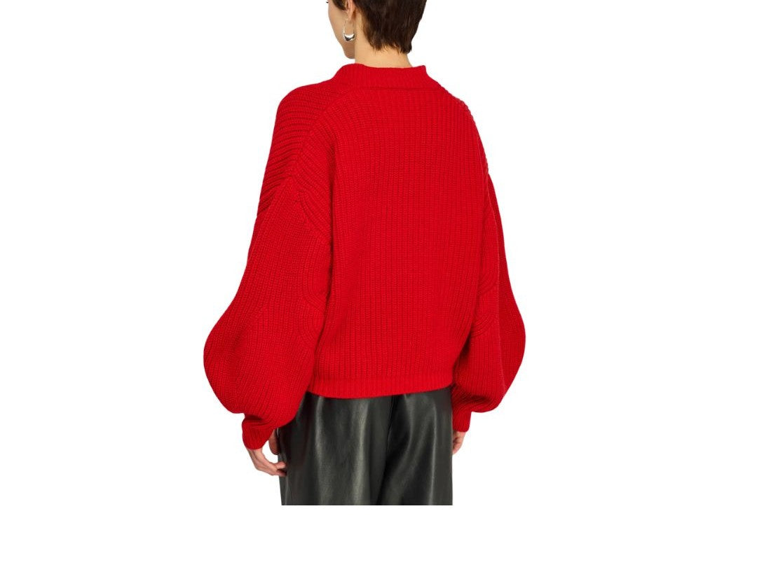 Maglia rossa Ginnie GINNIE ROSSO SEMICOUTURE 