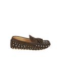 Mocassino con borchie R51 DARK BROWN STRATEGIA 