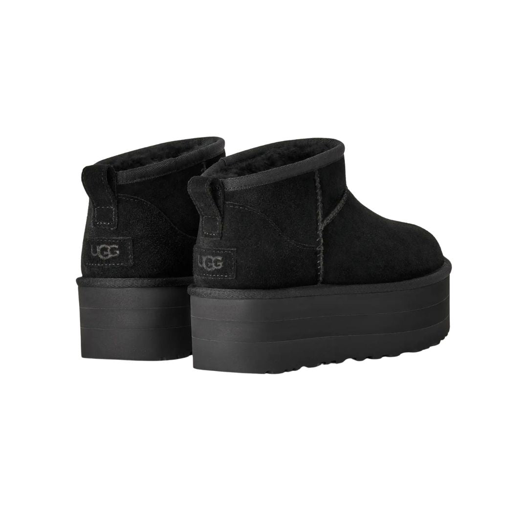 Classic Ultra Mini Platform nero CLASSIC ULTRA MINI PLATFORM BLK ugg 