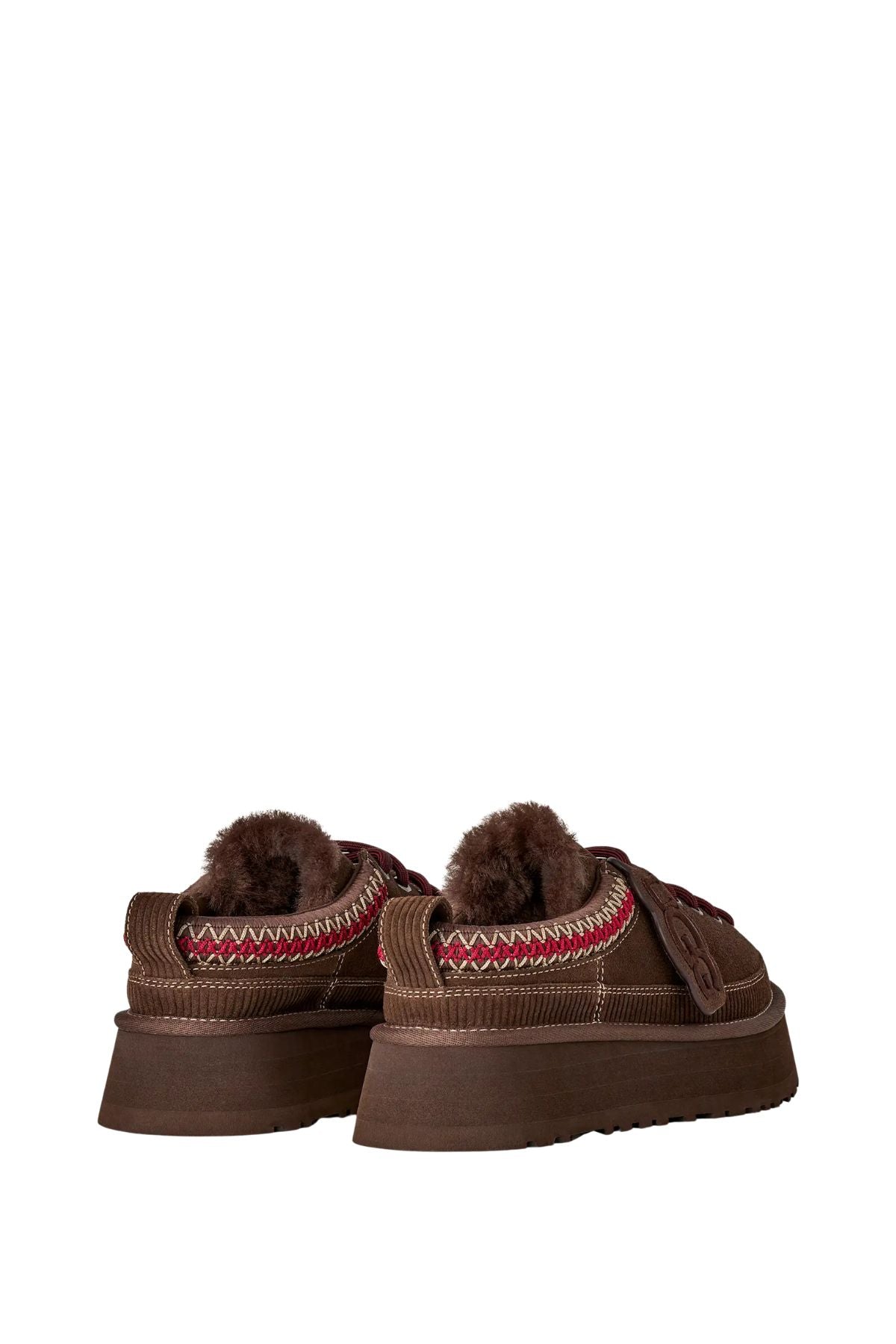La ciabatta stringata Heritage testa di moro HERITAGE LACE-UP SLIPPER BCDR ugg 