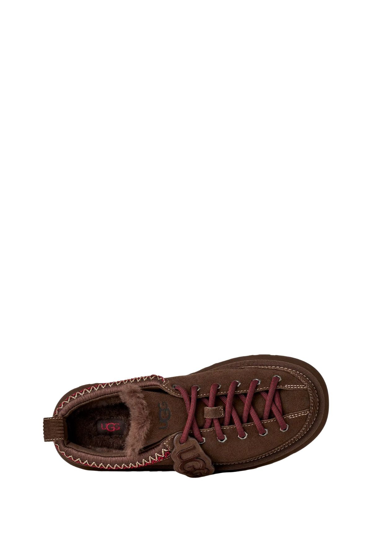 La ciabatta stringata Heritage testa di moro HERITAGE LACE-UP SLIPPER BCDR ugg 