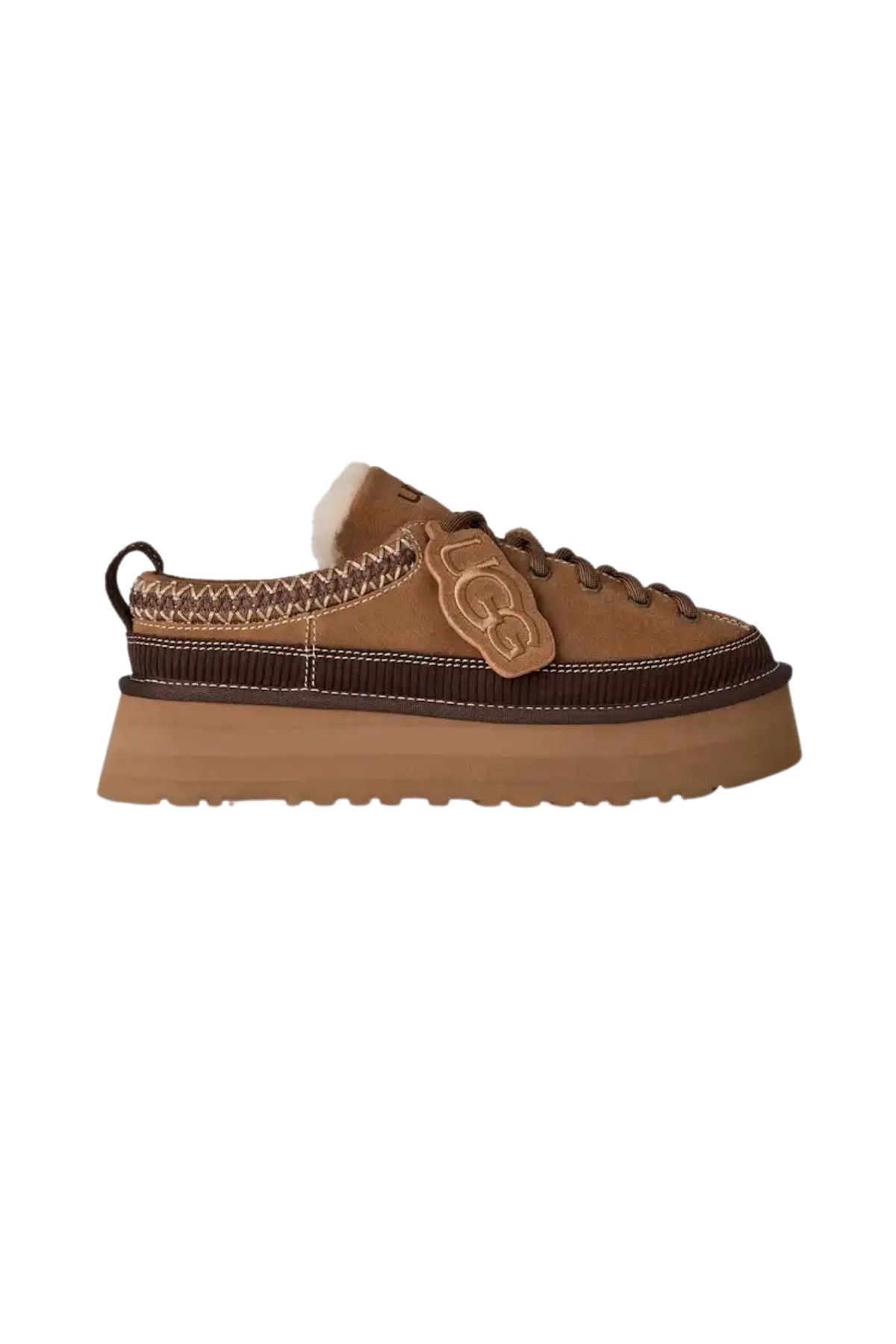 Scarpe stringate Heritage chestnut HERITAGE LACE-UP SLIPPER CHE ugg 