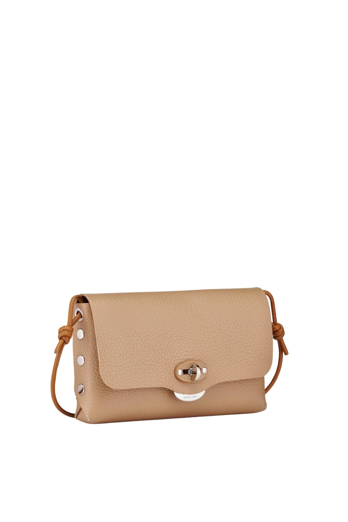 Lettera S in pelle martellata brown cantucci LETTERA DAILY BROWN CANTUCCI ZANELLATO 