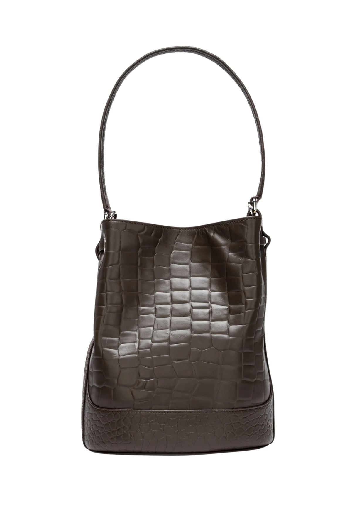 Monda stampa cocco marrone scuro MONDA FOULARD BROWN ESPRESSO ZANELLATO 