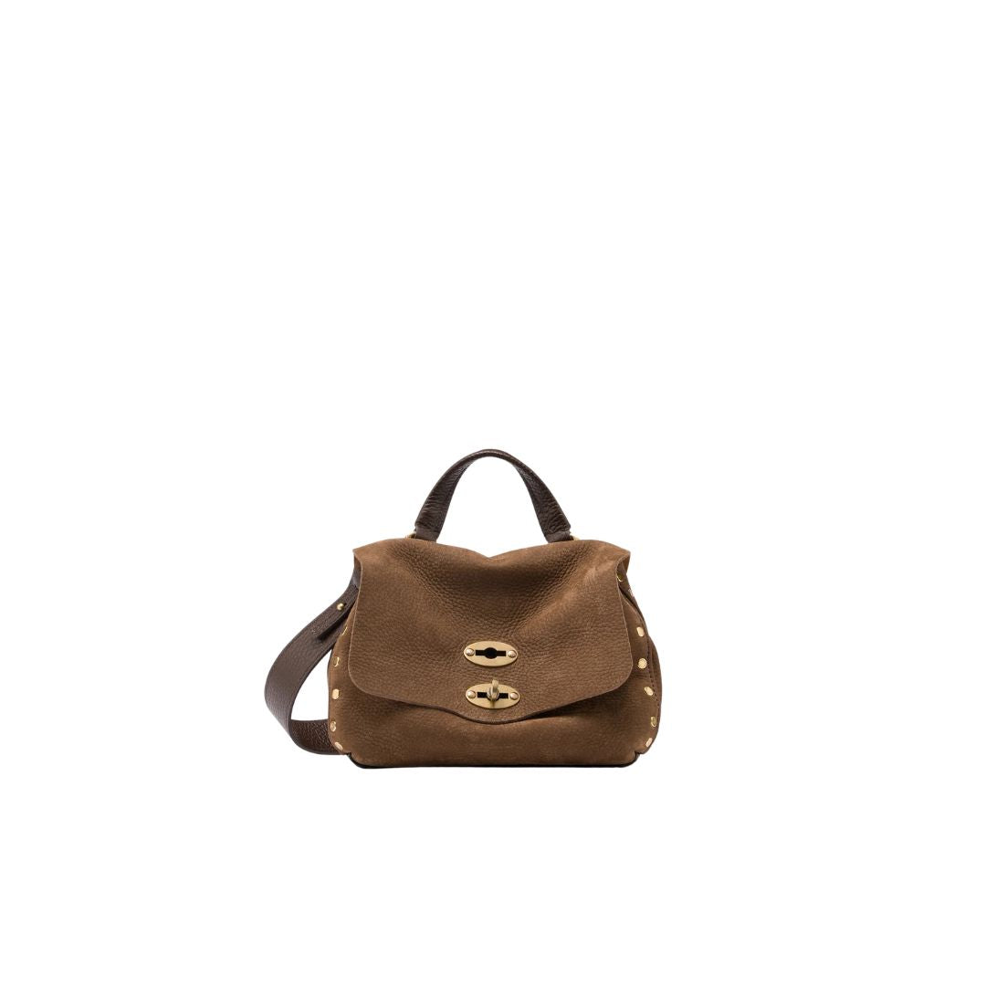 Postina baby in nabuk brown tartufo di norcia POSTINA BABY JONES NABUK BROWN ZANELLATO 