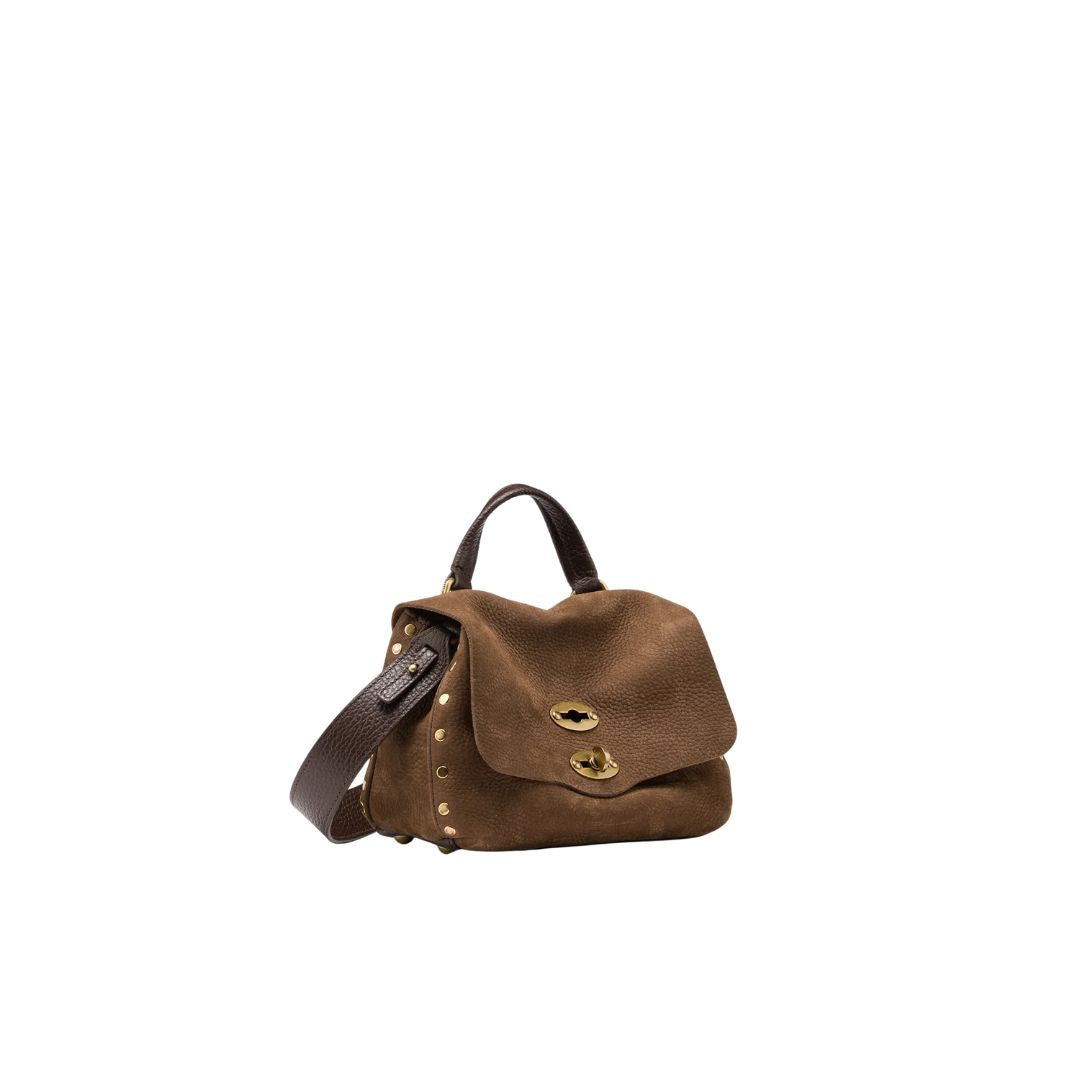 Postina baby in nabuk brown tartufo di norcia POSTINA BABY JONES NABUK BROWN ZANELLATO 