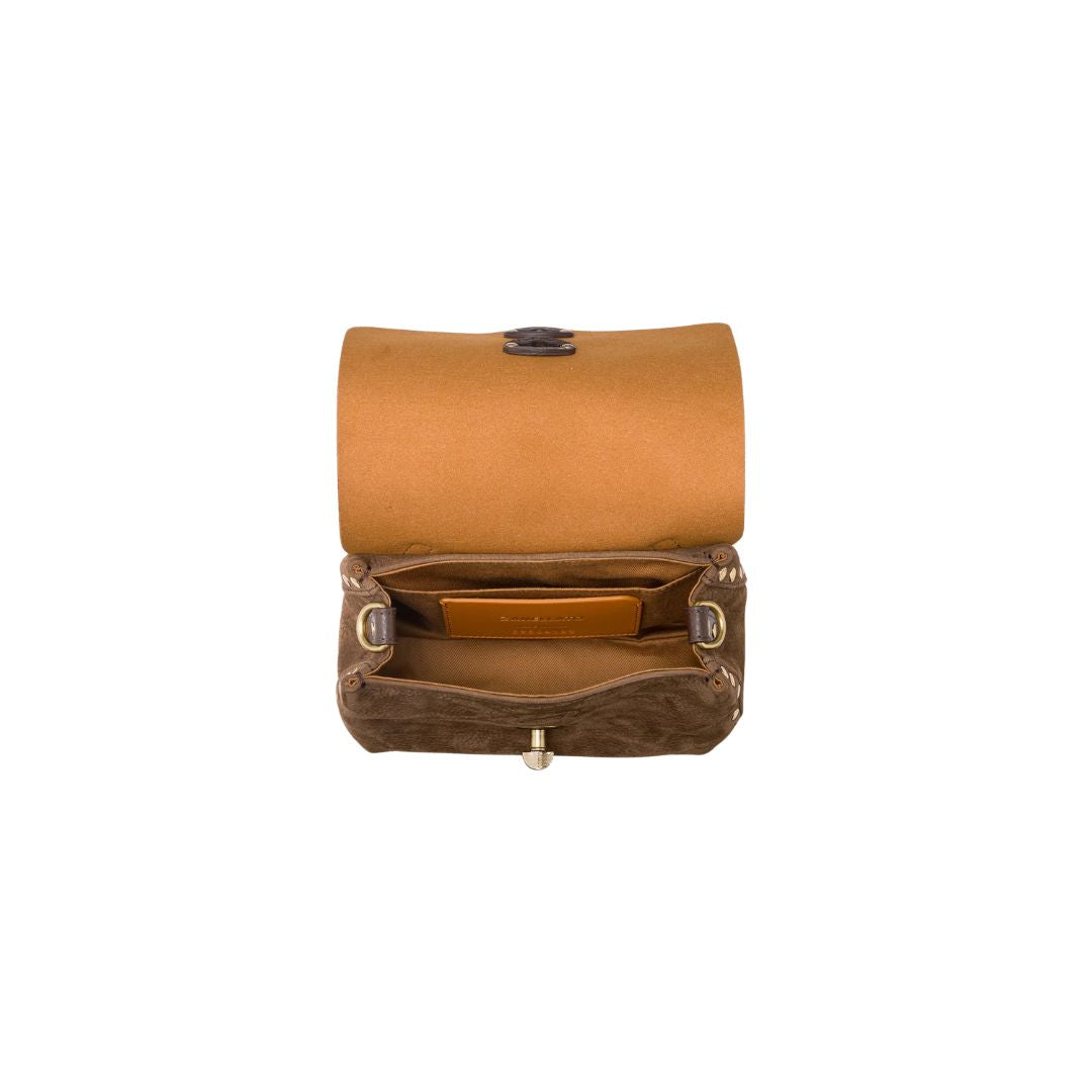 Postina baby in nabuk brown tartufo di norcia POSTINA BABY JONES NABUK BROWN ZANELLATO 