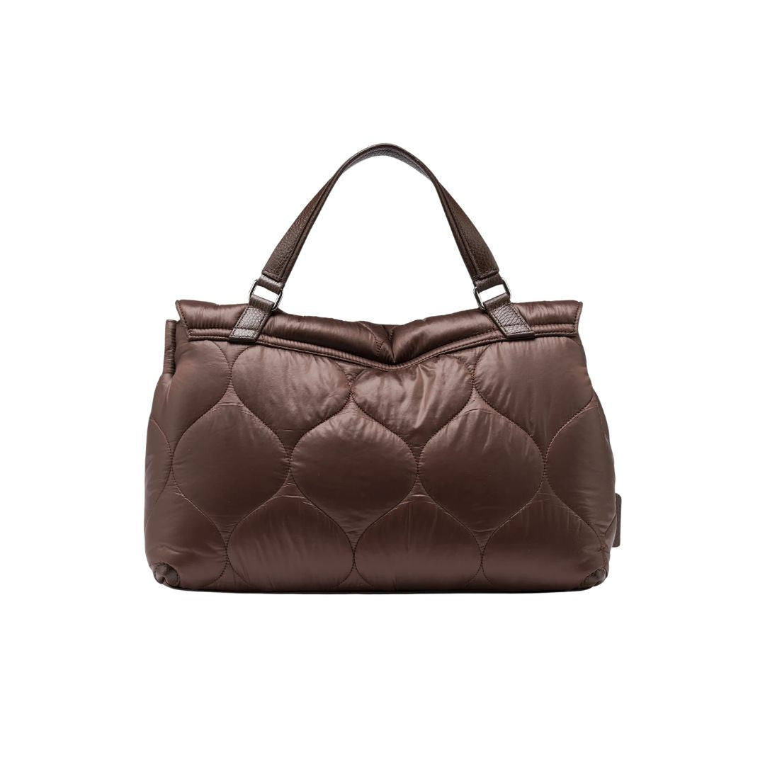 Postina M in tessuto brown perugia POSTINA M LUNARIA BROWN PERUGIA ZANELLATO 