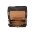 Postina S stampa  cocco Brown Espresso POSTINA S FOULARD BROWN ESPRESSO ZANELLATO 