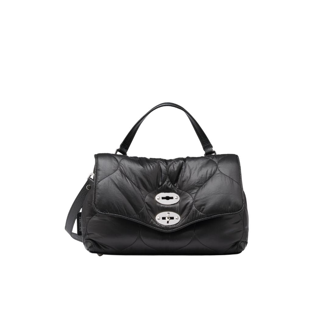 Postina s in tessuto nero POSTINA S LUNARIA BLACK LIQUIRIZIA ZANELLATO 