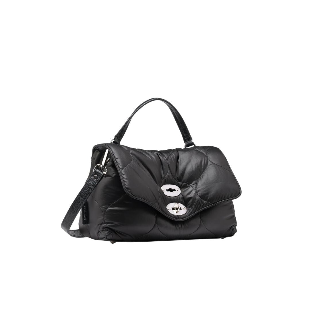 Postina s in tessuto nero POSTINA S LUNARIA BLACK LIQUIRIZIA ZANELLATO 