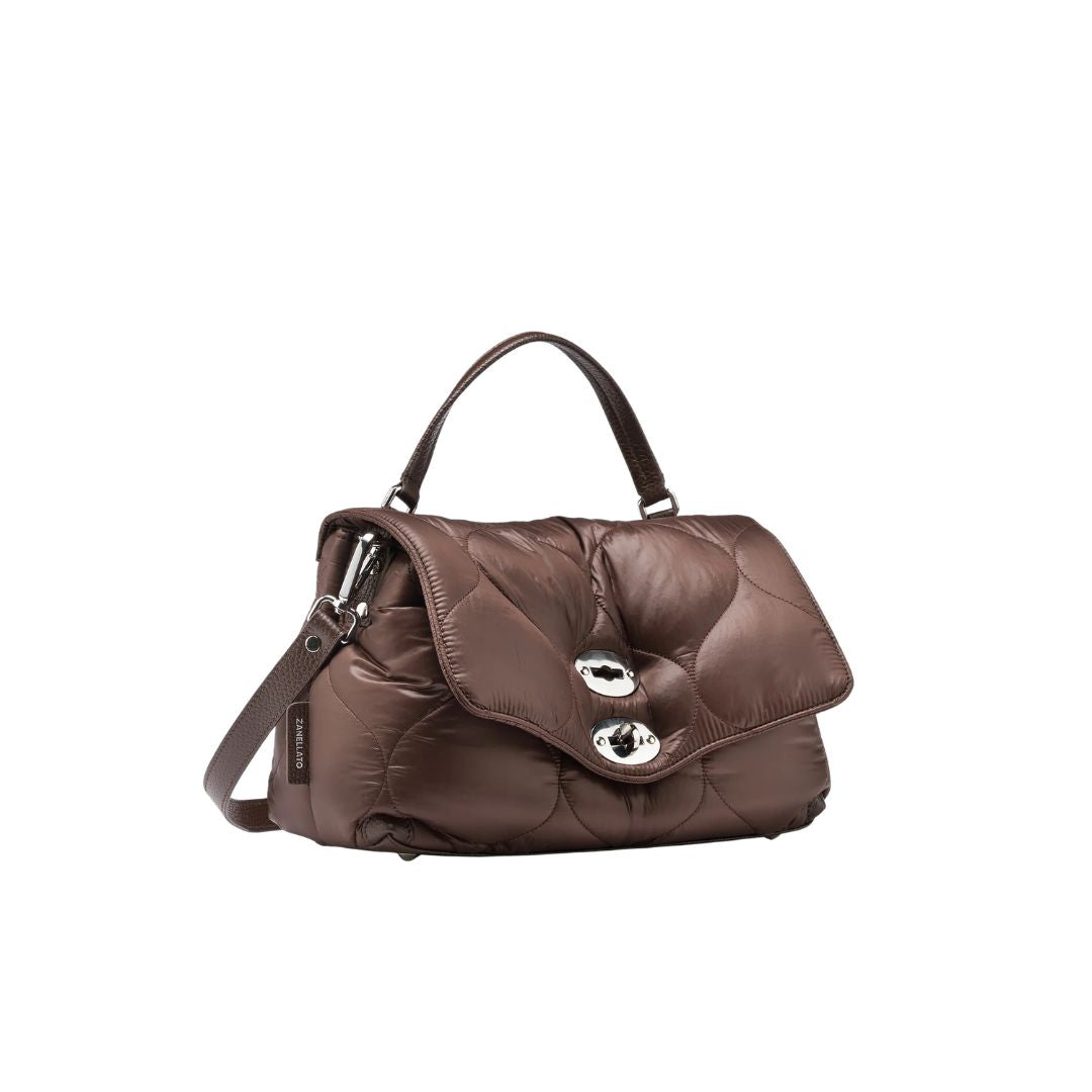 Postina S in tessuto brown perugia POSTINA S LUNARIA BROWN PERUGIA ZANELLATO 