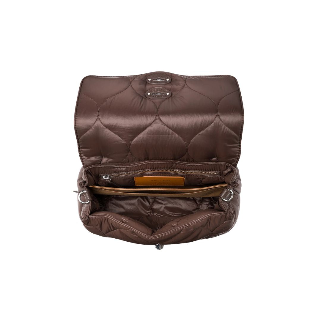 Postina S in tessuto brown perugia POSTINA S LUNARIA BROWN PERUGIA ZANELLATO 