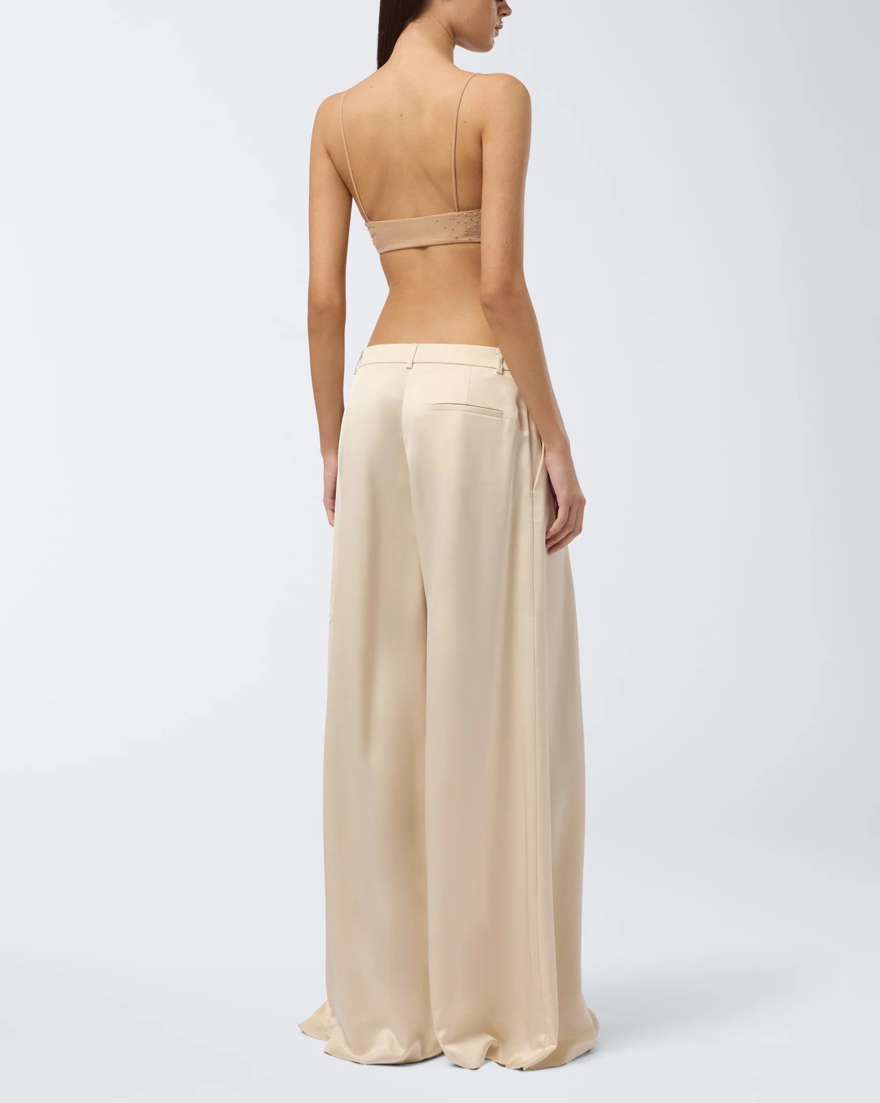 Top con cristalli INGA CRYSTAL NUDE ANDAMANE 