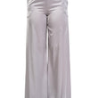 Pantalone palazzo in raso