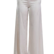 Pantalone palazzo in raso