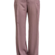 Pantalone palazzo rosa