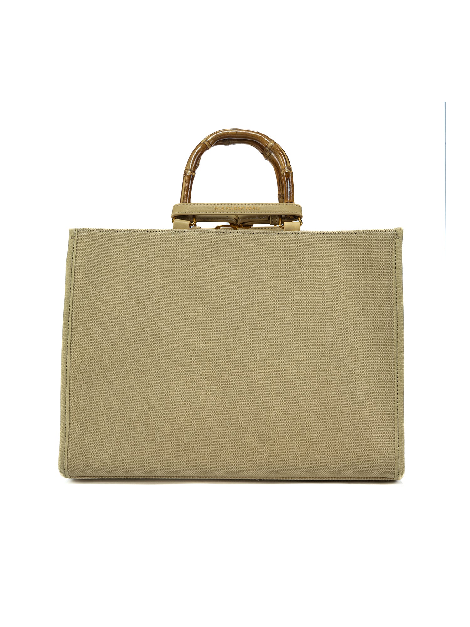 Shopping Butterfly in canvas crema BUTTERFLY TOTE B RUE MADAM 