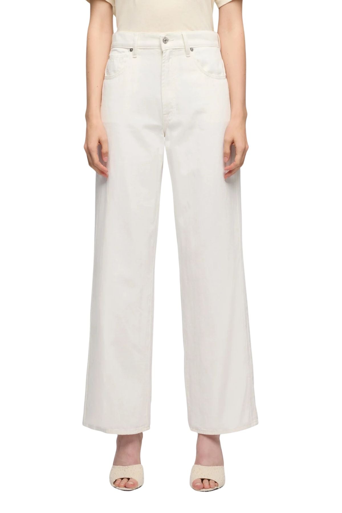 Jeans Stovepipe Straight Ankle Sugar STOVEPIDE STRAIGHT ANKLE SUGAR U7RGS 7 FOR ALL MANKIND 