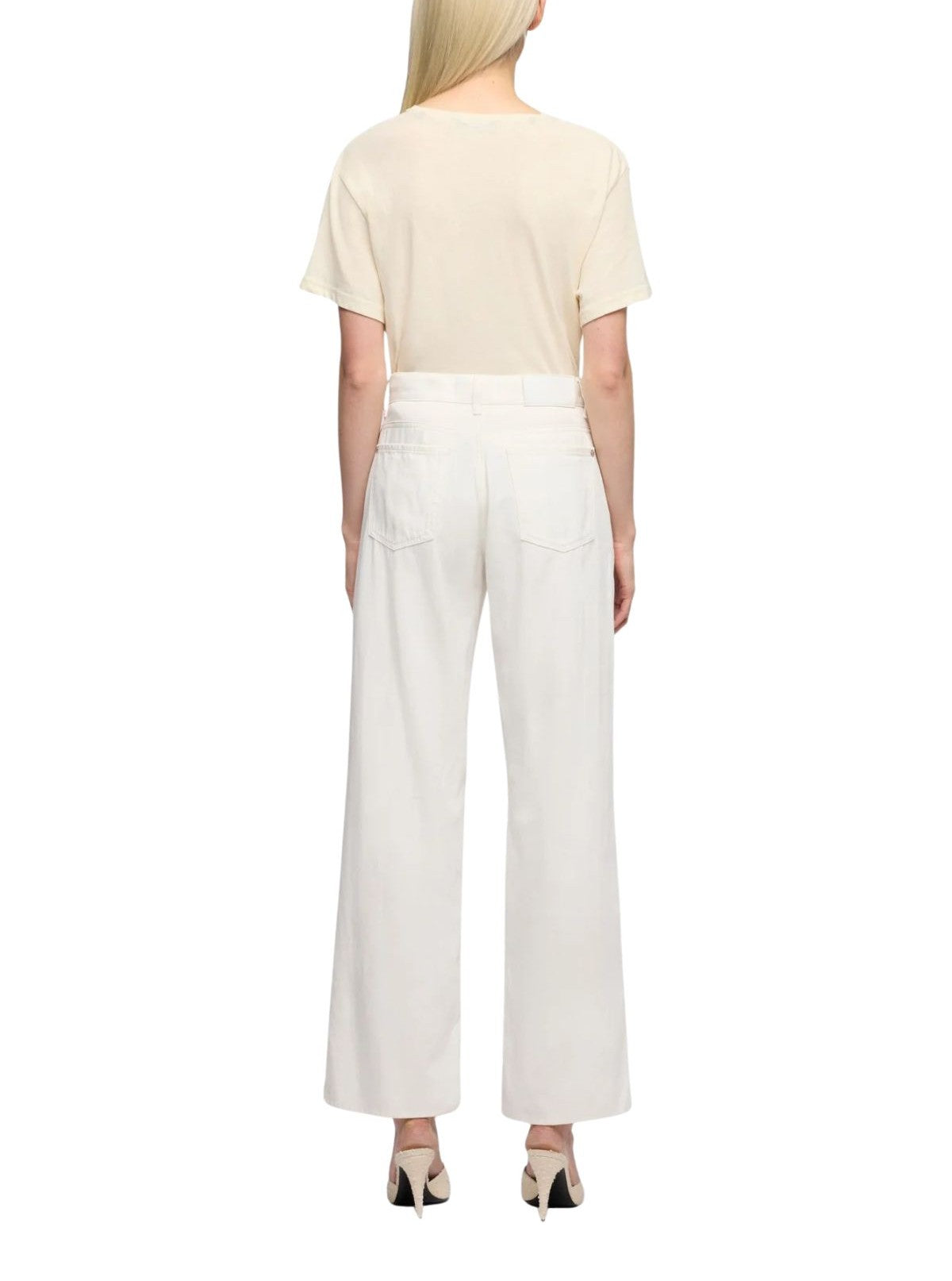 Jeans Stovepipe Straight Ankle Sugar STOVEPIDE STRAIGHT ANKLE SUGAR U7RGS 7 FOR ALL MANKIND 