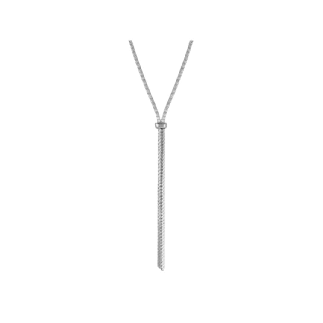 Collana lunga Long Rachel LACE LONG RACHEL SILVER FEDERICA TOSI 