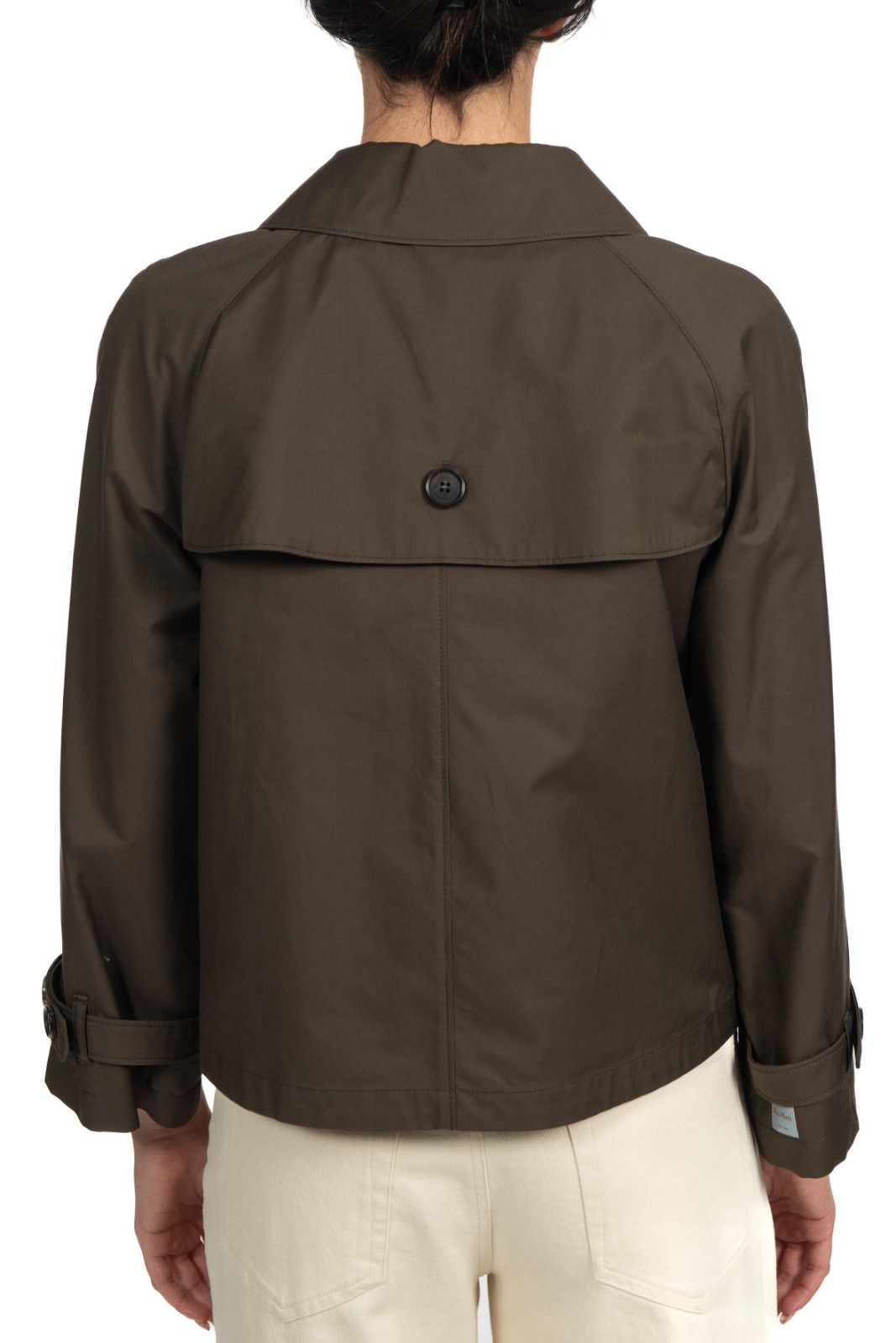 Trench Tesoro verde militare TESORO 003 MAX MARA 