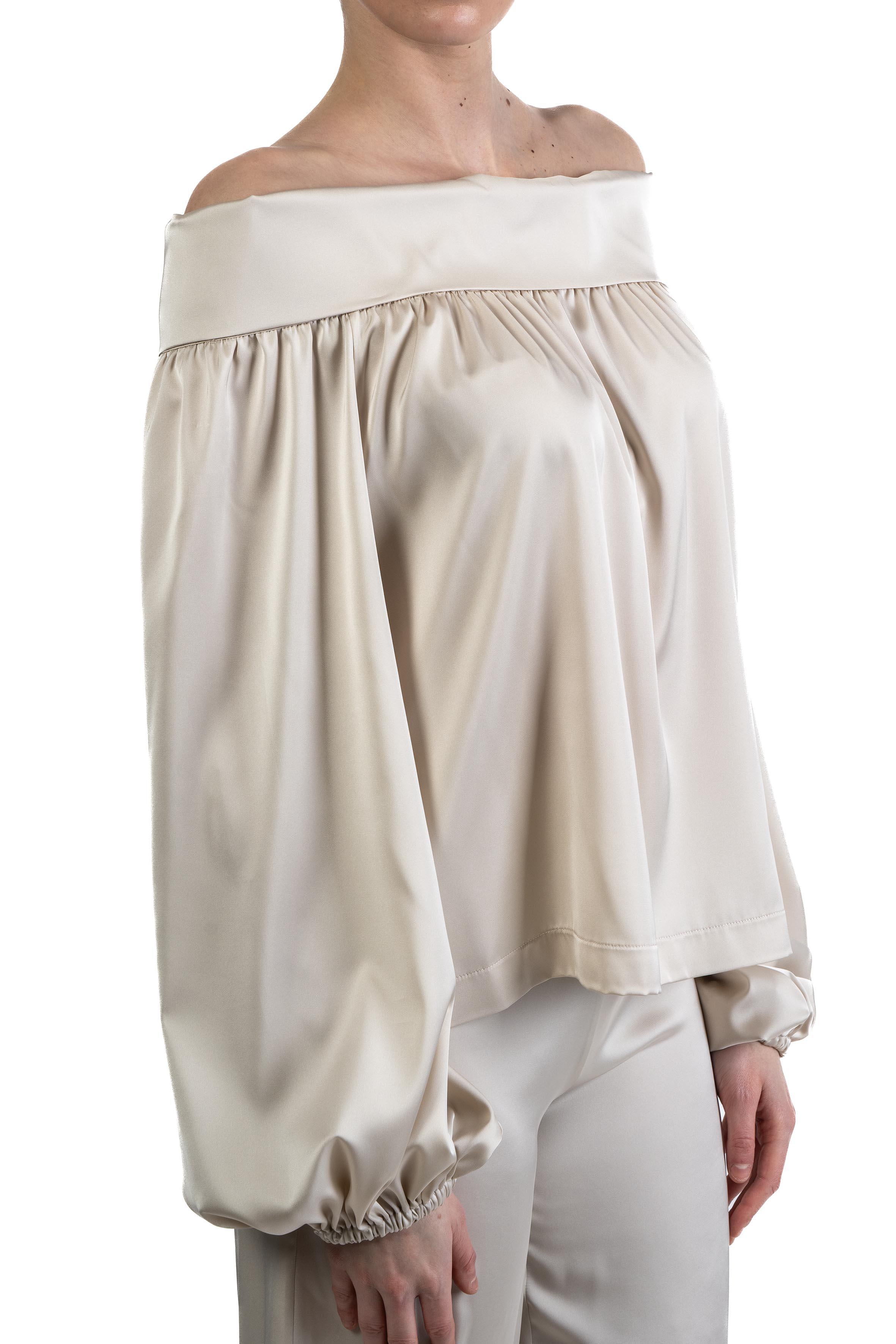 Blusa raso spalle scese 60670 MARMOÙ D.EXTERIOR 