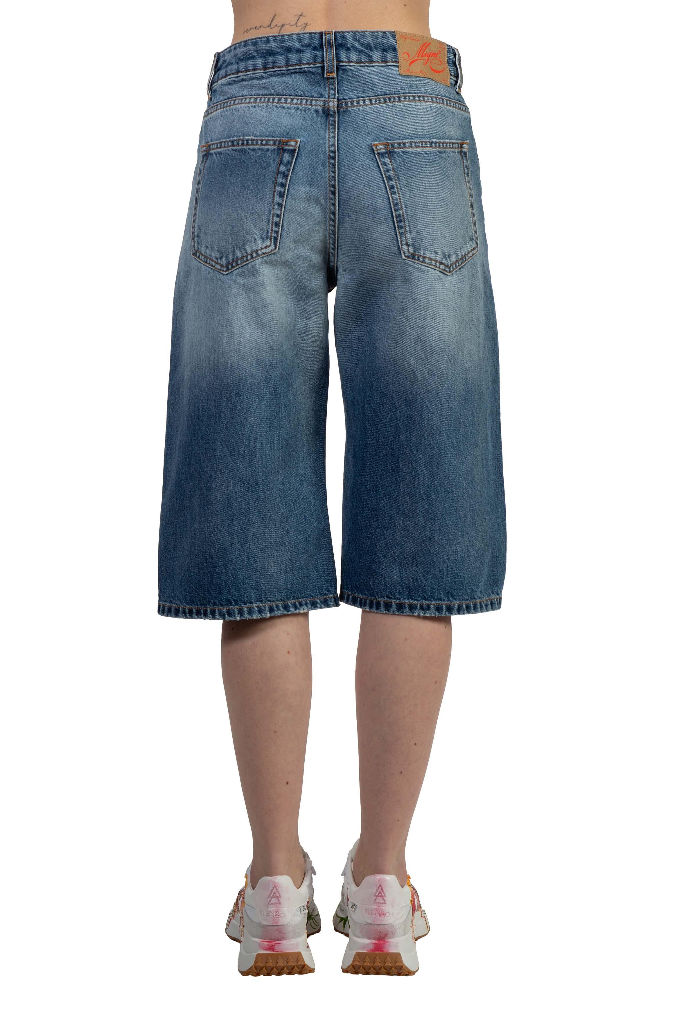 Bermuda jeans 4042MDB233 BLUE MSGM 