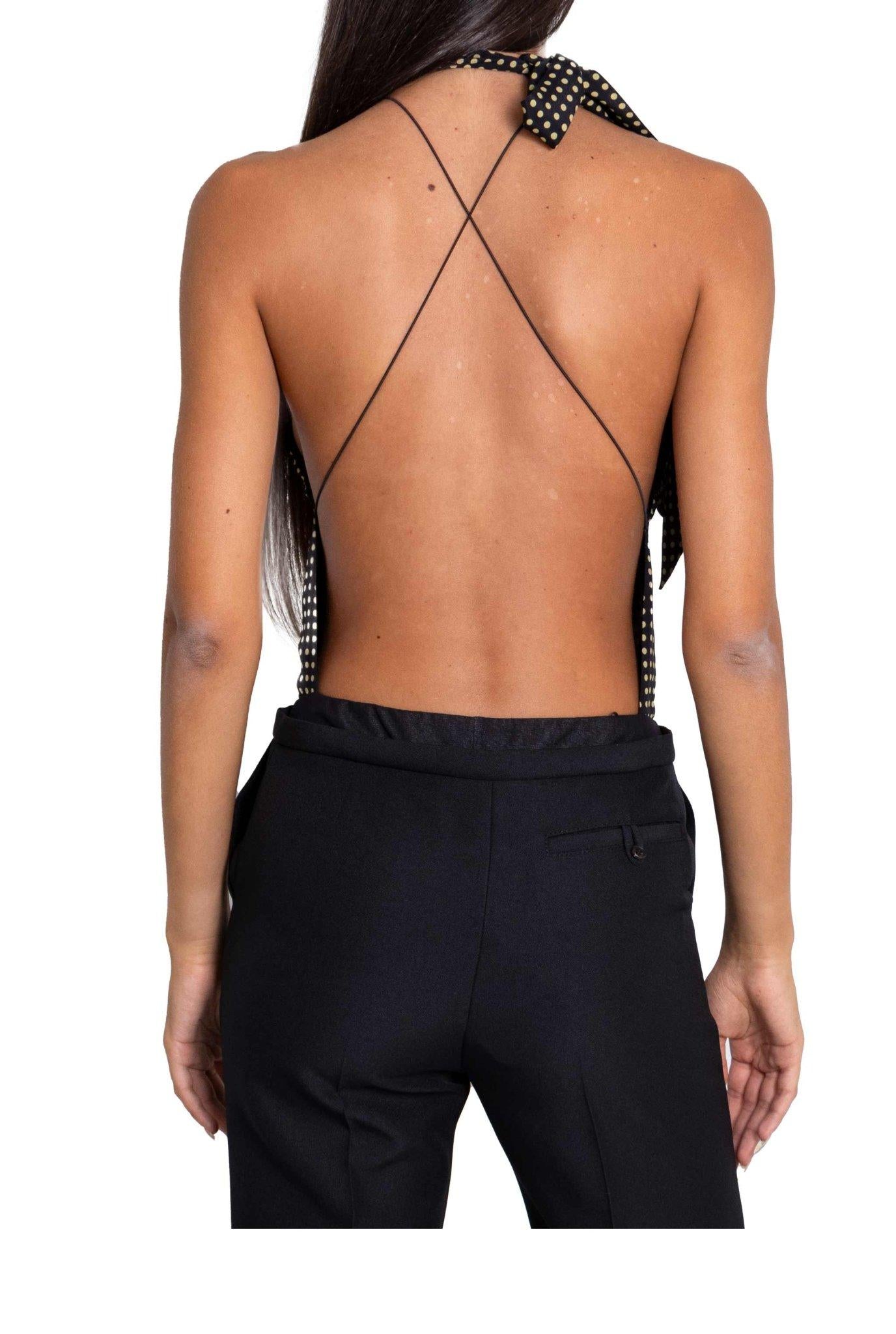 Body a pois nero e panna 1102 7153 N PHILOSOPHY 