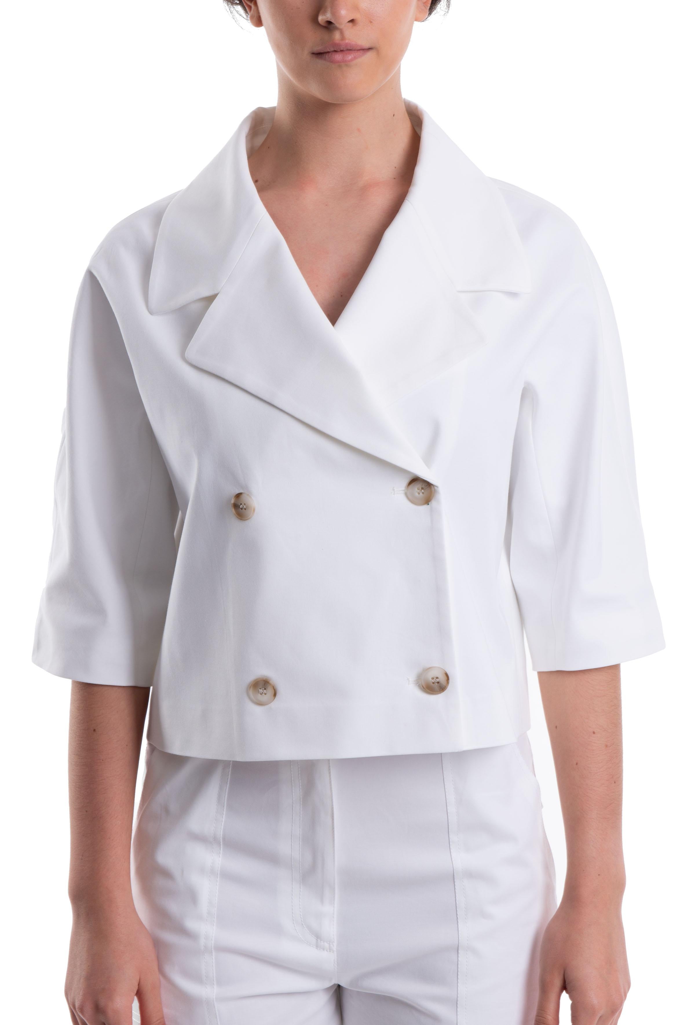 Giacca crop in cotone 4369  4153 B ALICE MILLER 