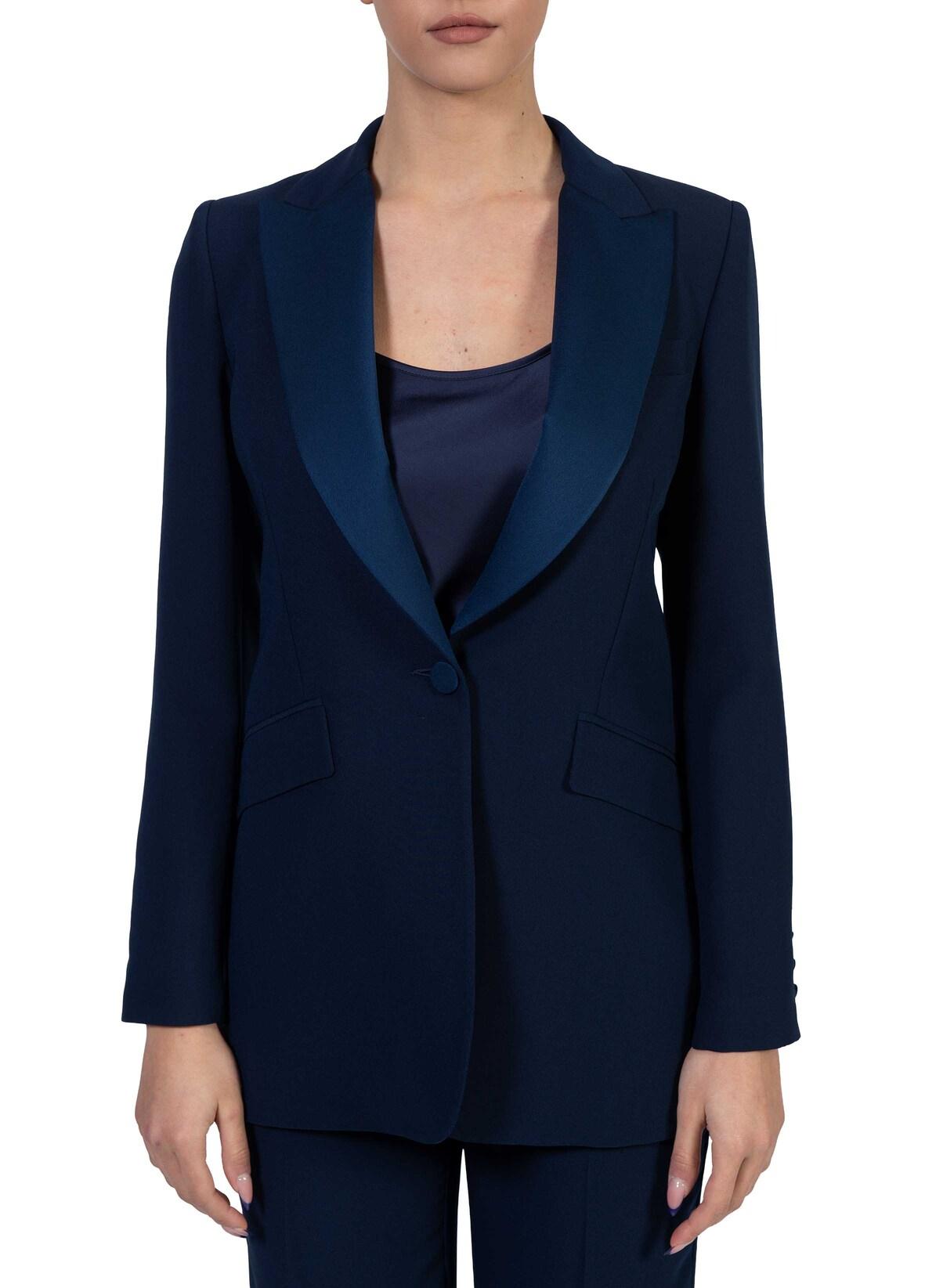 Giacca smoking monopetto blu 4021 4203 BLU ALICE MILLER 