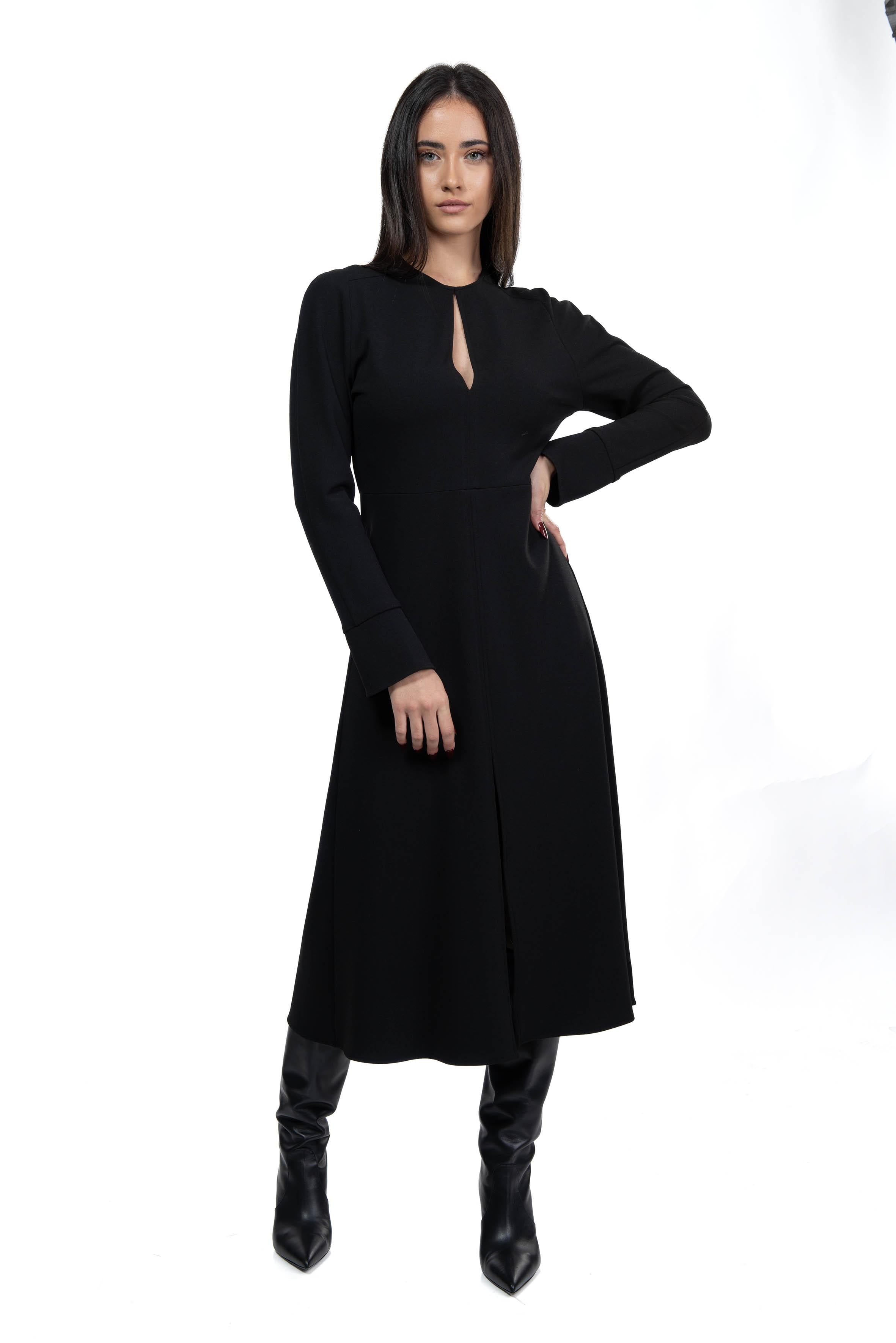 Abito lungo nero 4295 2305 N ALICE MILLER 