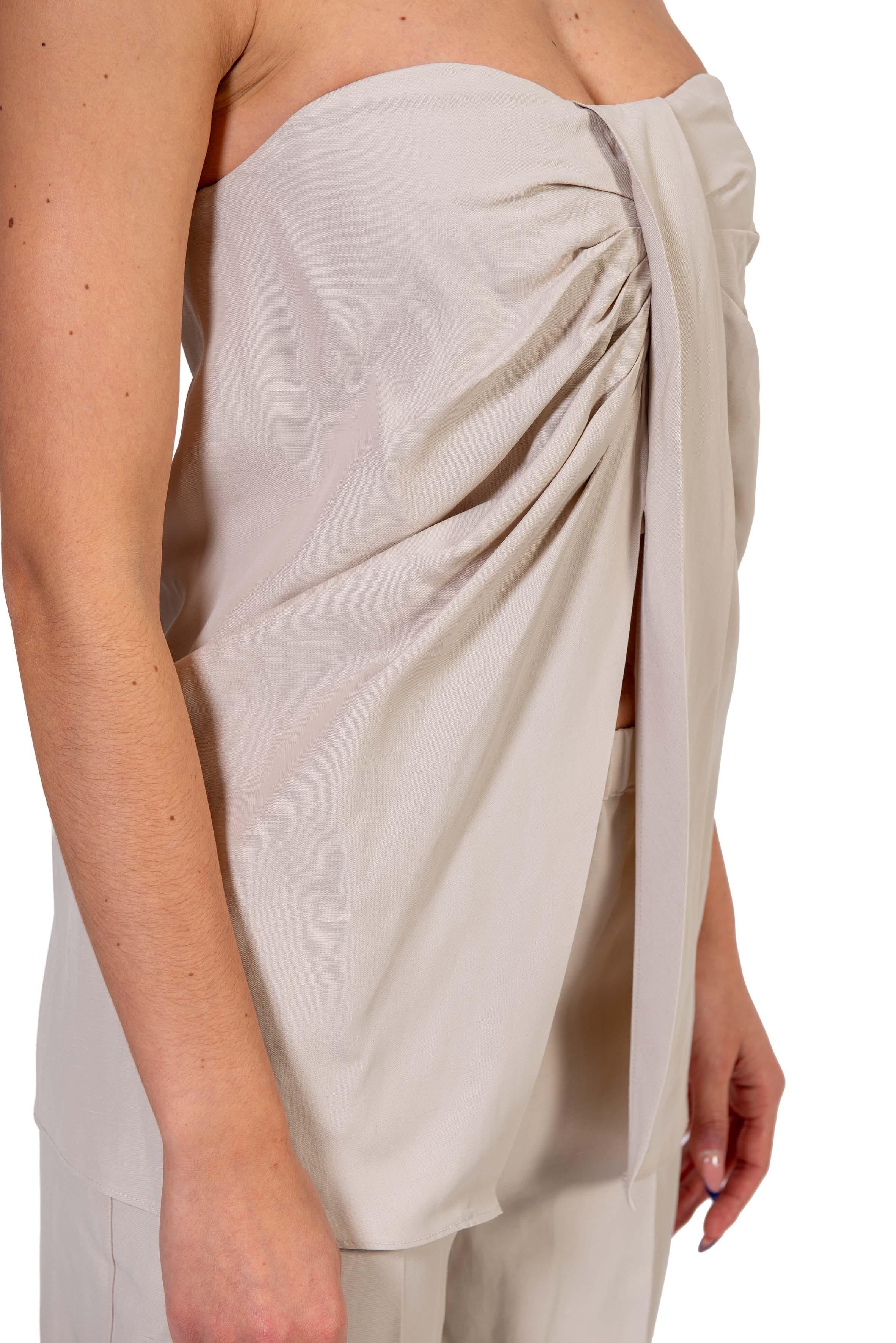 Top nodo June sabbia JUNE L6SM03 DUNA LIVIANA CONTI 