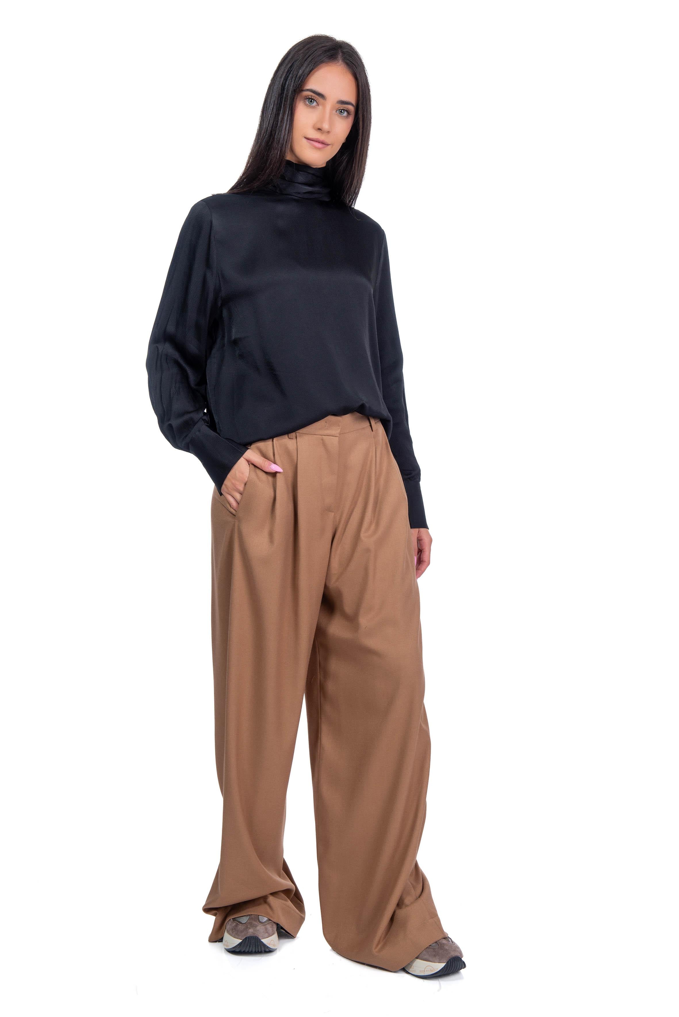 Blusa Gaurus nera GAURUS N ESSENTIEL ANTWERP 
