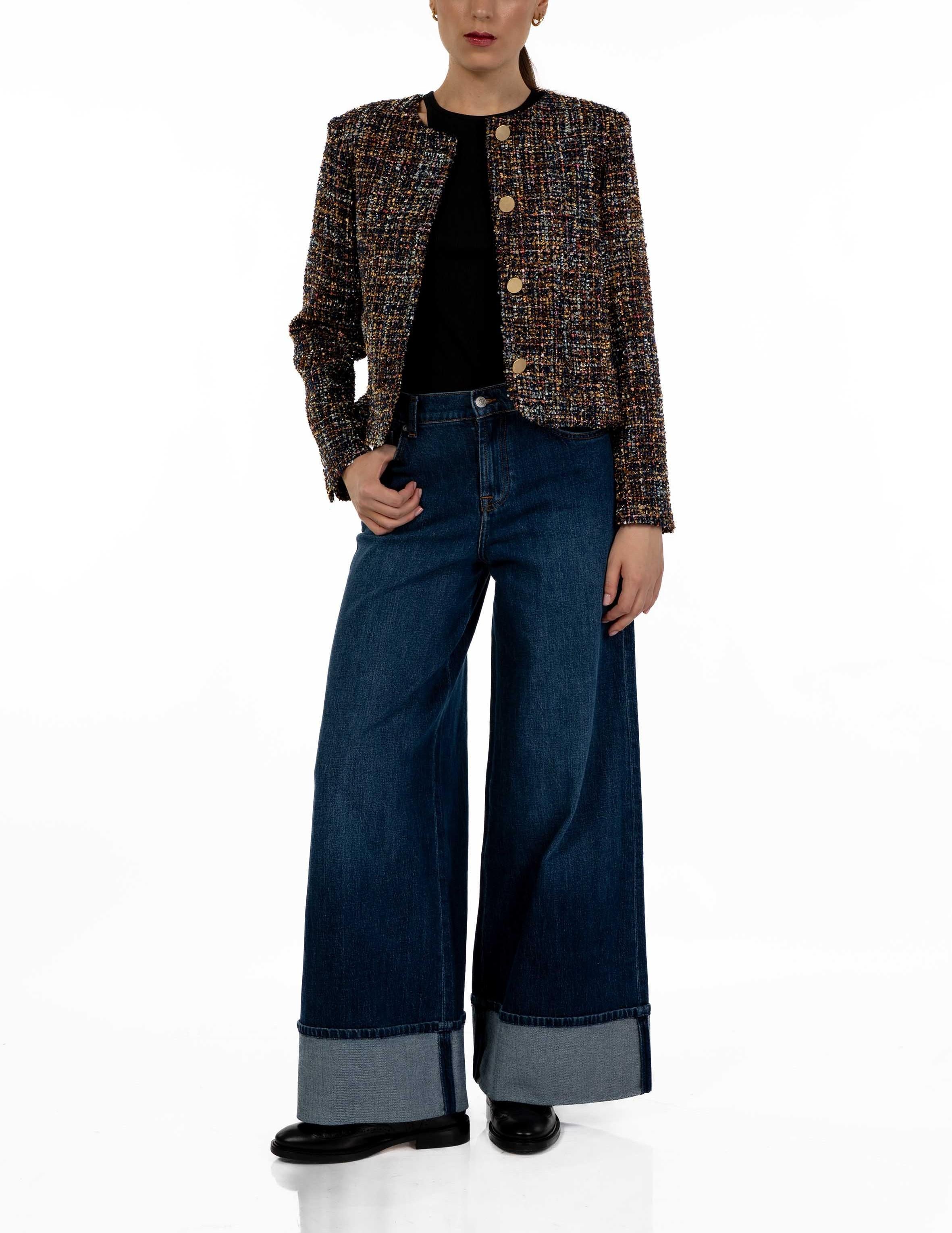 Giacca in bouclè multicolor 4423 4366 M ALICE MILLER 