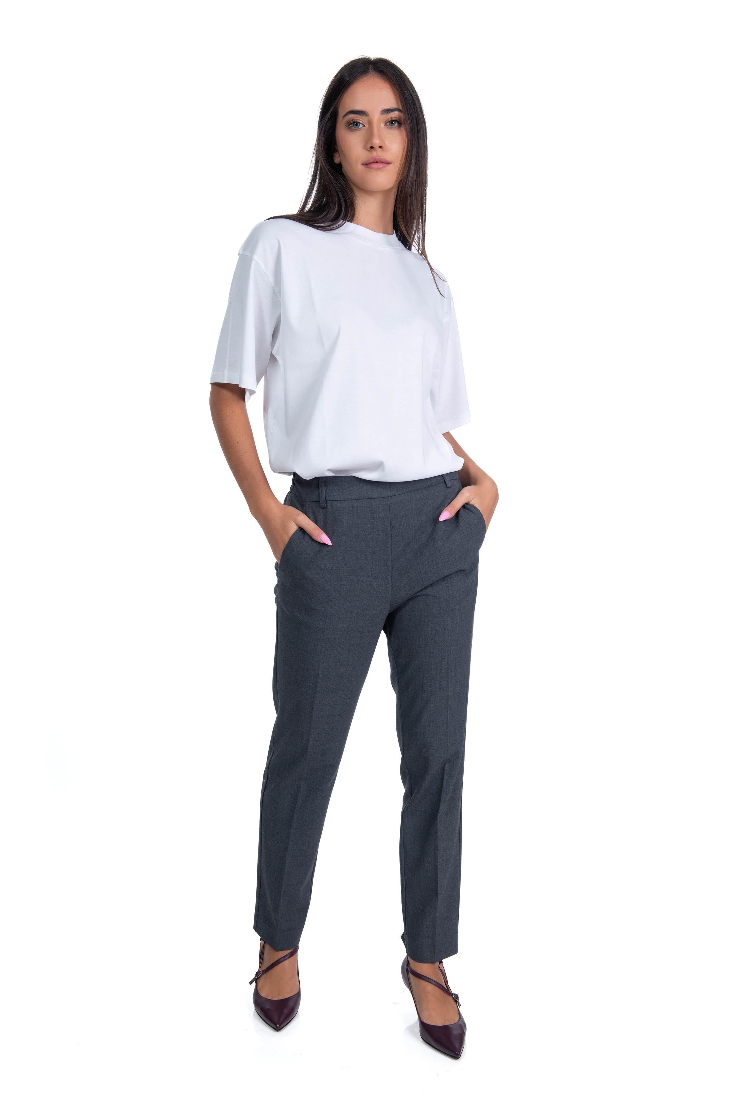 Pantalone con elastico grigio 3276 2733 G ALICE MILLER 