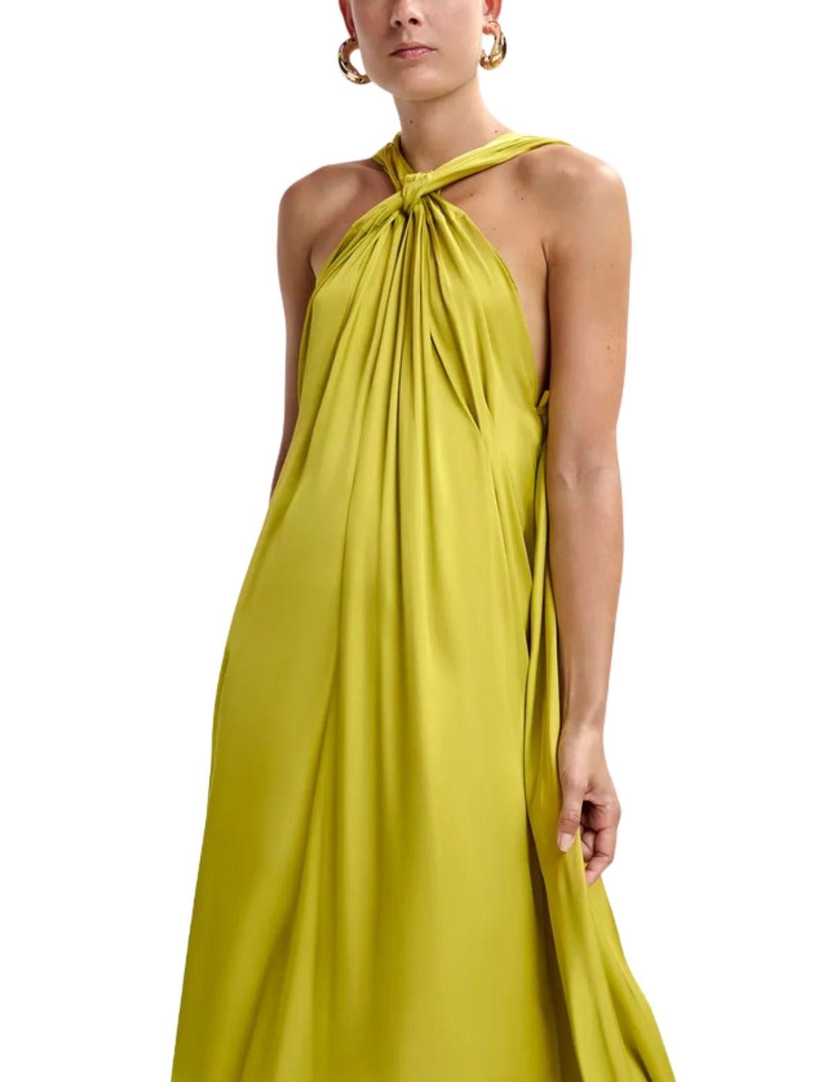 Abito Jaycee JAYCEE MAXI DRESS YELLOW ESSENTIEL ANTWERP 