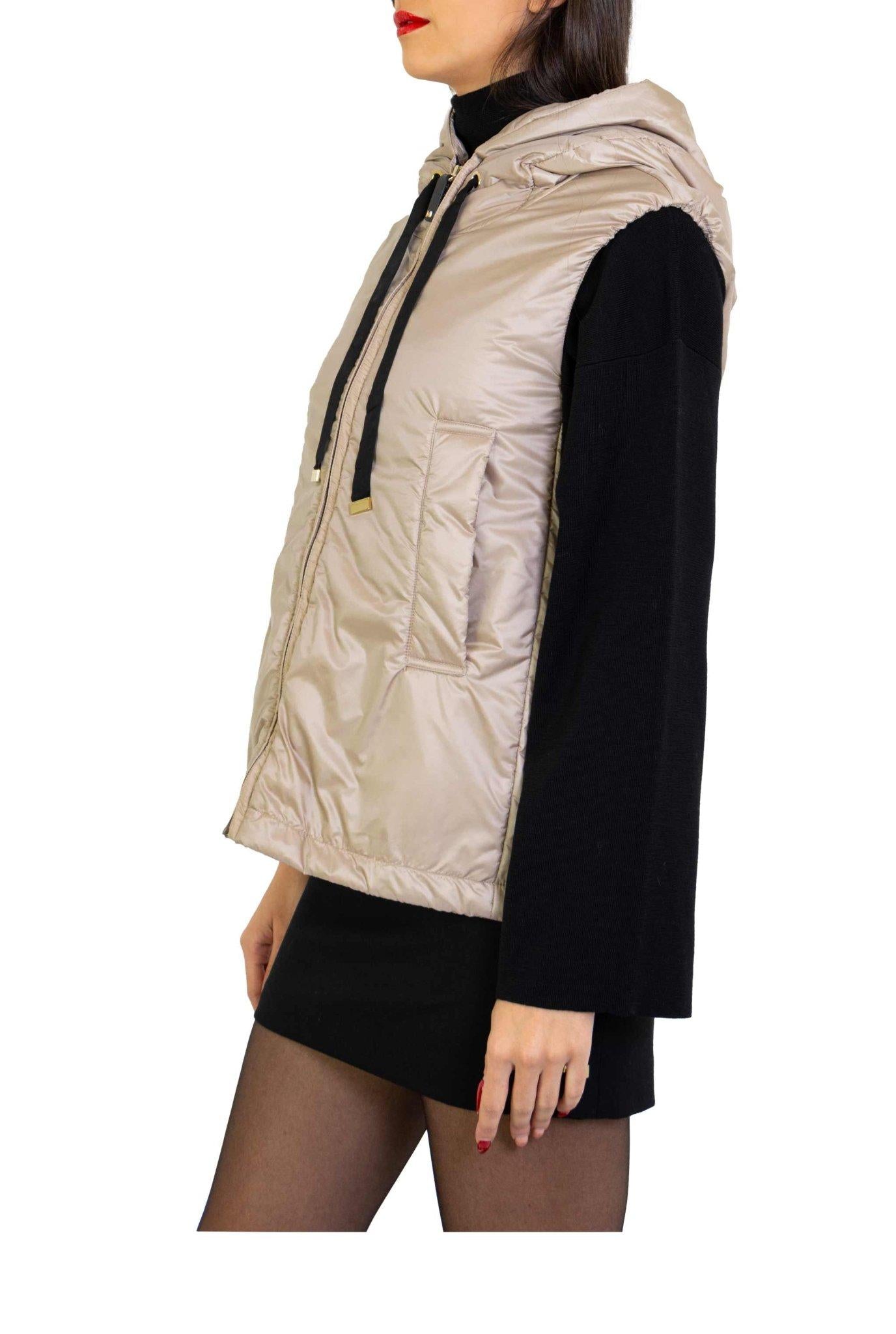 Gilet piumino Greengo color sabbia GREENGO S MAX MARA THE CUBE 